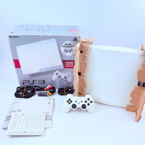 Console sony ps3 slim - ps3, bianca
